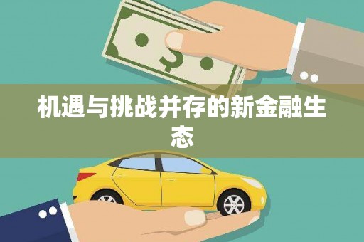 石屏机遇与挑战并存的新金融生态