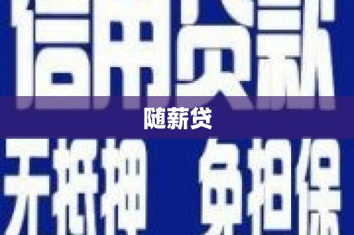 特克斯随薪贷