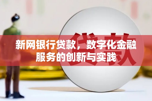 合浦新网银行贷款，数字化金融服务的创新与实践
