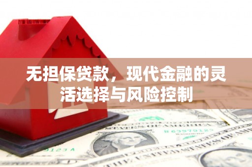 淡水无担保贷款，现代金融的灵活选择与风险控制