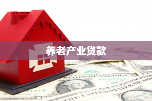 新建养老产业贷款