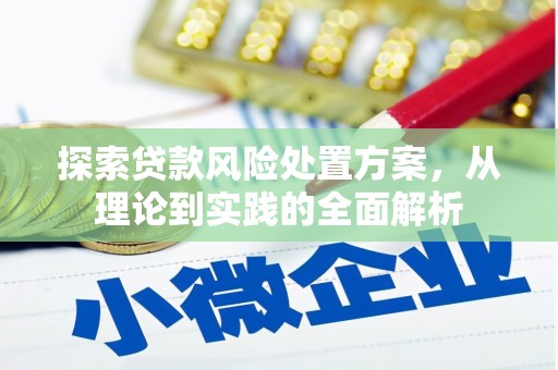 互助探索贷款风险处置方案，从理论到实践的全面解析