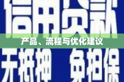 长岭产品、流程与优化建议