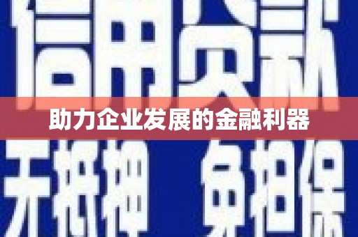 道里助力企业发展的金融利器