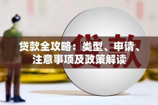 师宗贷款全攻略：类型、申请、注意事项及政策解读